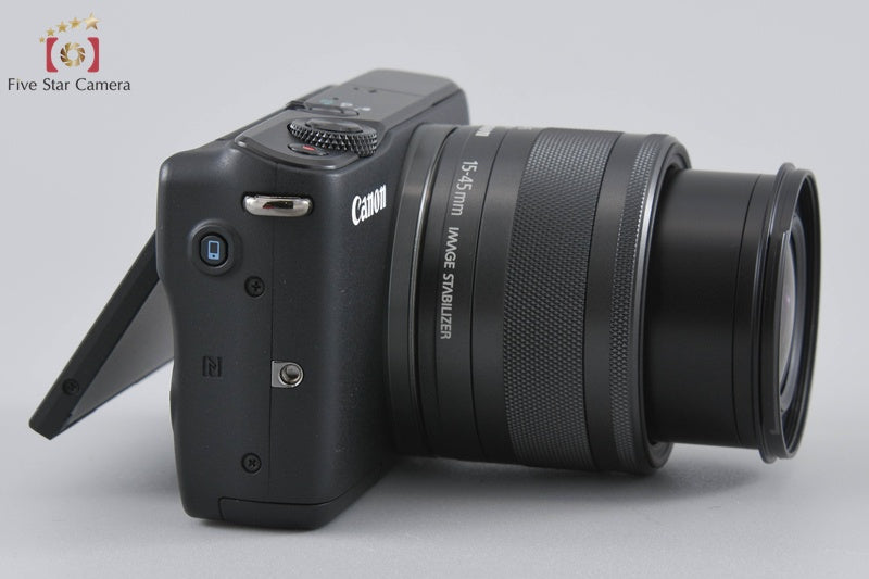 Canon EOS M10 Black 18.0 MP Digital Mirrorless Camera 15-45 Lens w/ Box