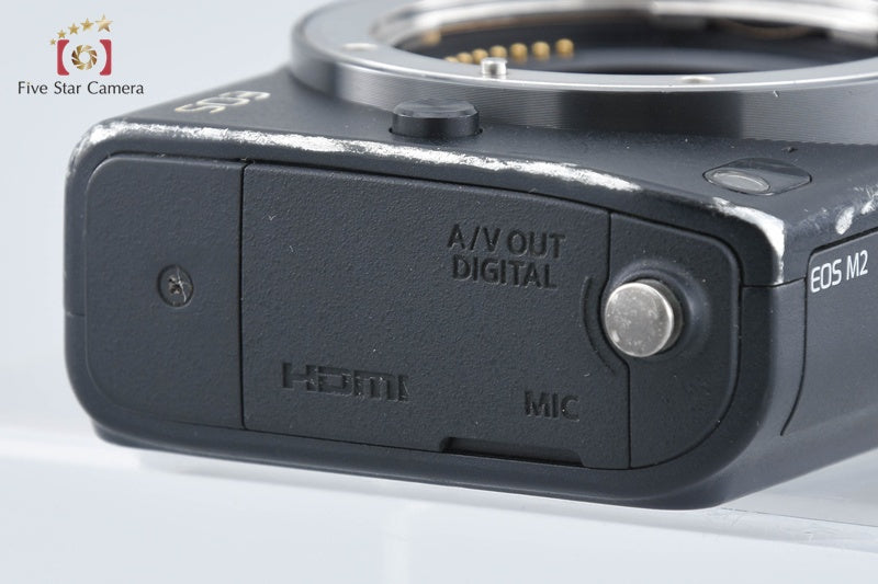 Canon EOS M2 Black 18.0 MP Digital Mirrorless Camera Body