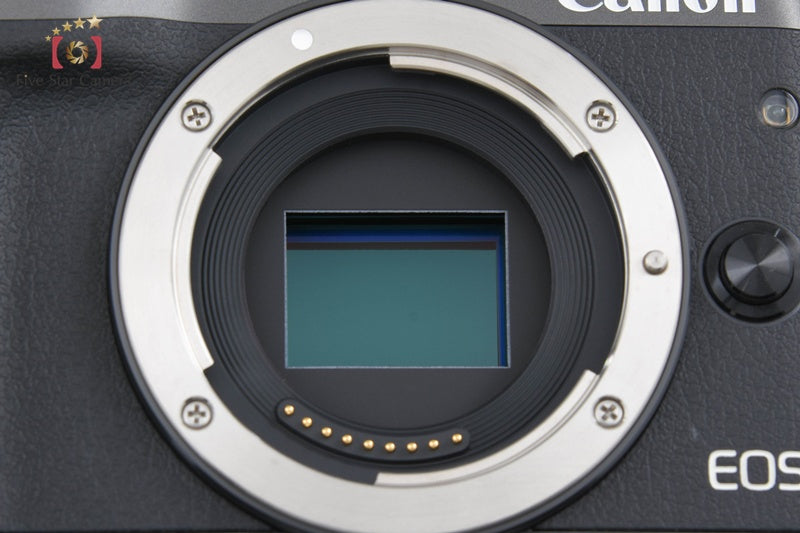 Canon EOS M6 Black 24.2 MP Digital Mirrorless Camera 15-45 Lens