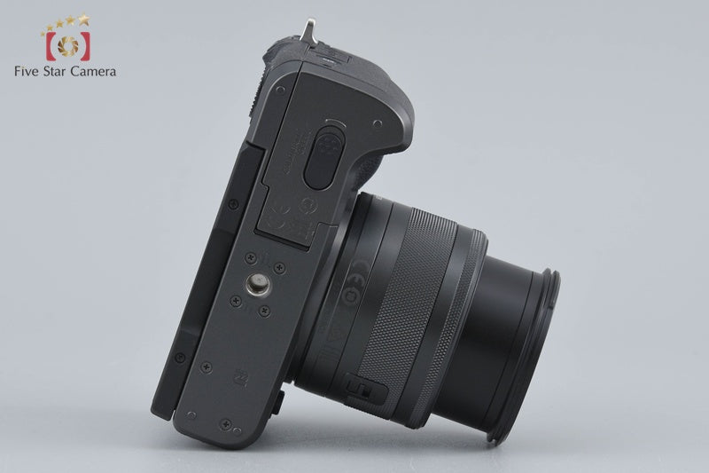 Canon EOS M6 Black 24.2 MP Digital Mirrorless Camera 15-45 Lens