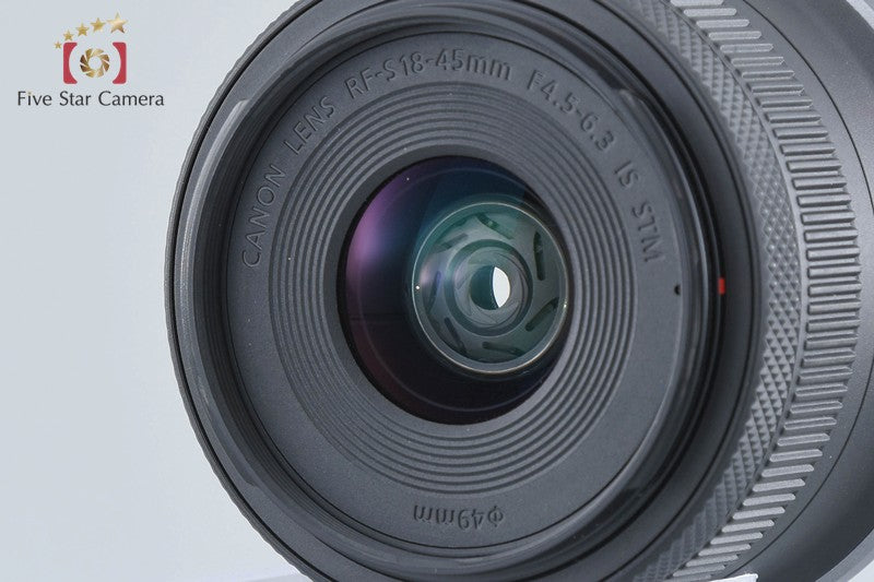 Canon EOS R10 24.2 MP Mirrorless Digital Camera RF-S 18-45 IS STM Lens w/ Box