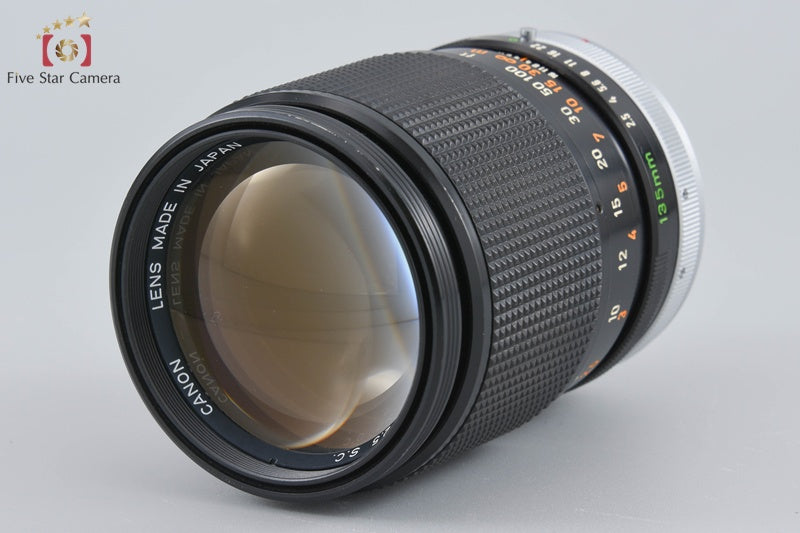 Canon FD 135mm f/2.5 S.C.