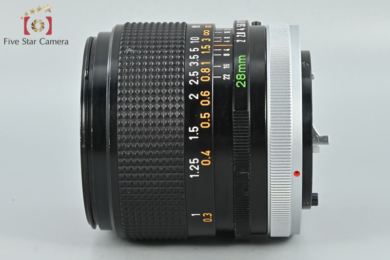 Canon FD 28mm f/2 S.S.C.