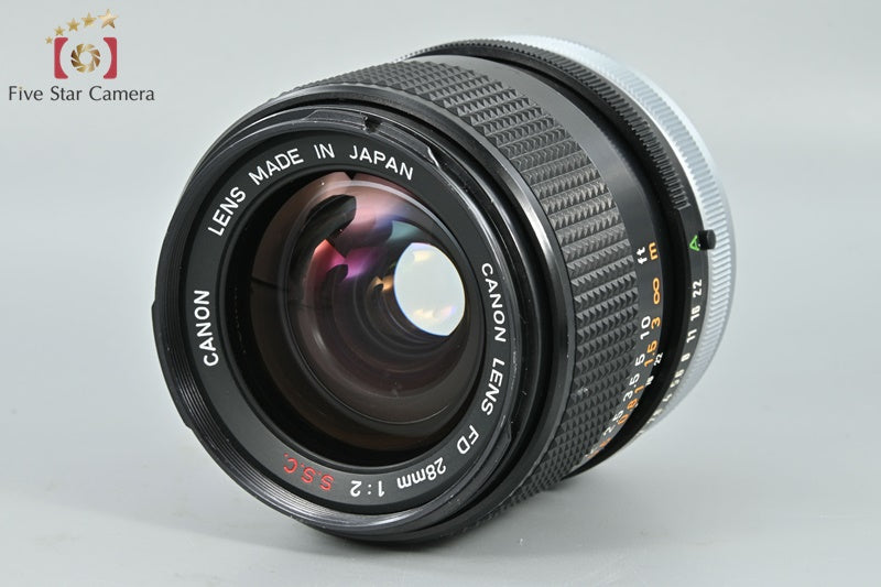 Canon FD 28mm f/2 S.S.C.