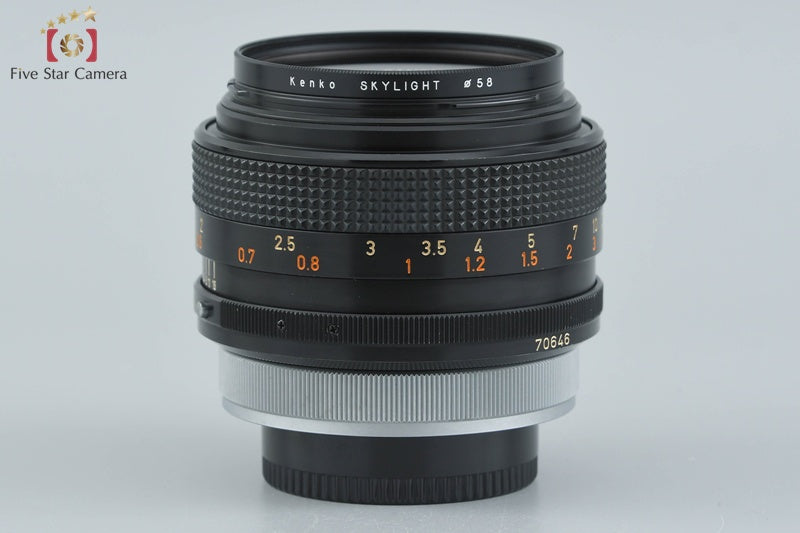 Canon FD 55mm f/1.2 S.S.C.