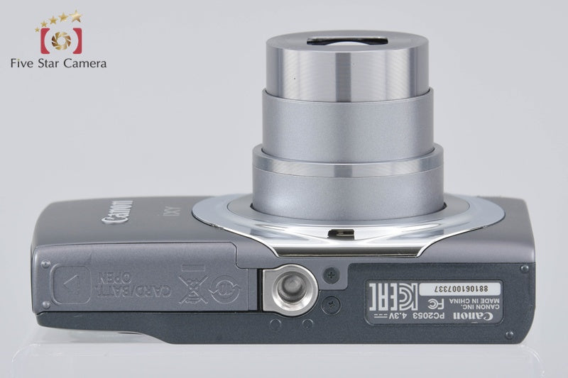 Canon 【中古】Canon キヤノン IXY 130 グレー コンパクトデジタルカメラ 元箱付き コンパクトデジタルカメラ