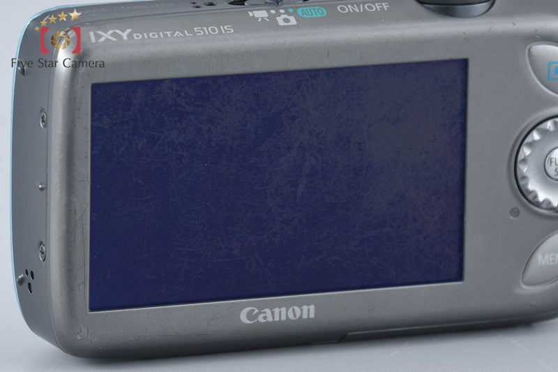 Canon IXY Digital 510 IS Blue 12.1 MP Digital Camera