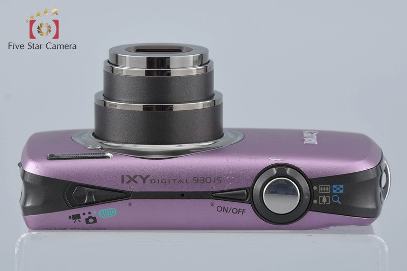 Canon IXY Digital 930 IS Purple 12.1 MP Digital Camera