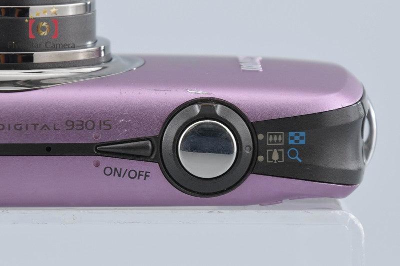 Canon IXY Digital 930 IS Purple 12.1 MP Digital Camera