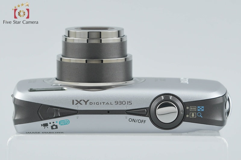 Canon IXY Digital 930 IS Silver 12.1 MP Digital Camera w/ Box