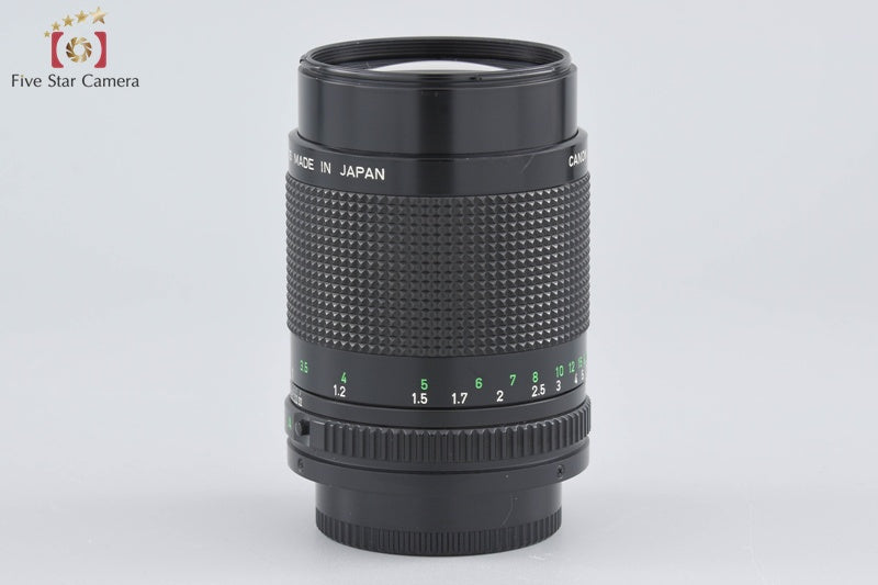 Canon New FD 100mm f/2 from Japan