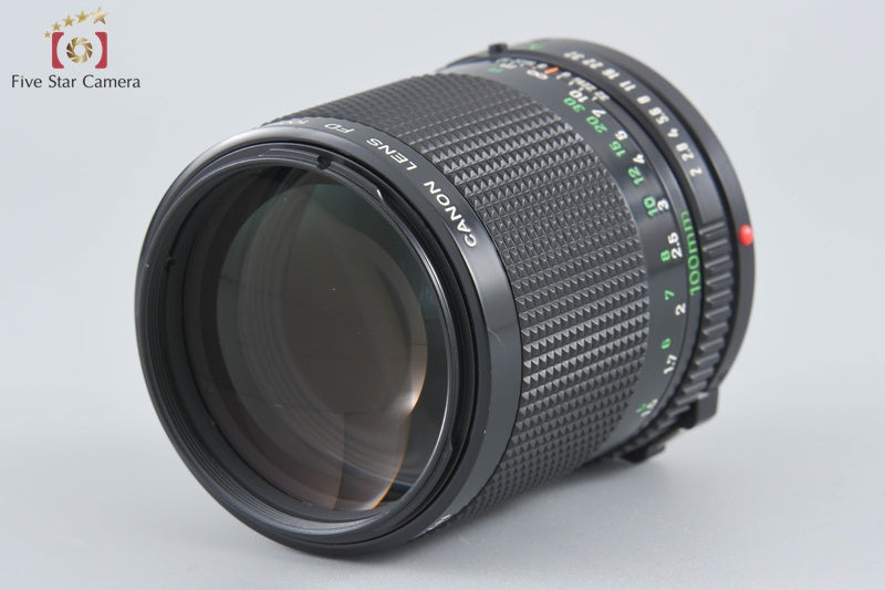 Canon New FD 100mm f/2 from Japan