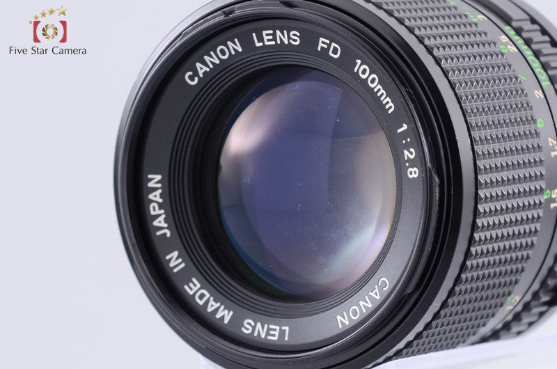 Canon New FD 100mm f/2.8