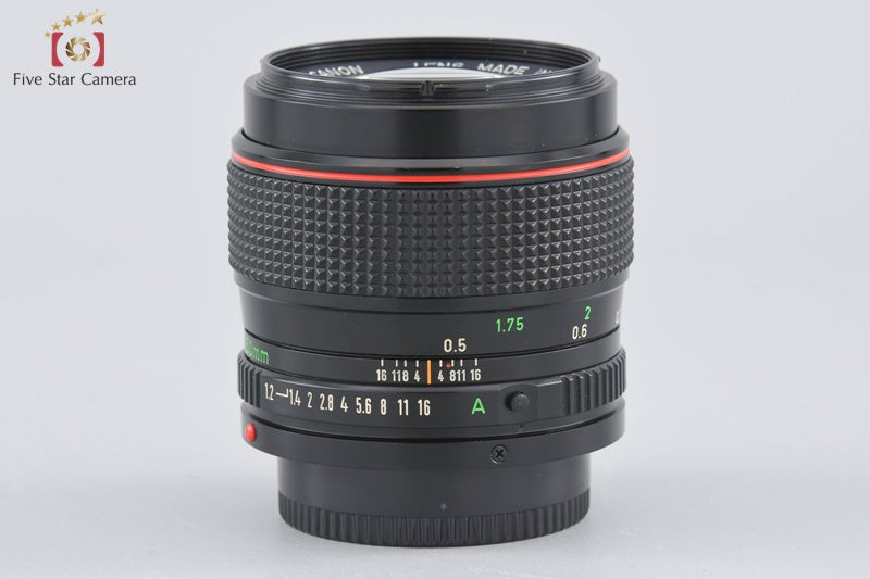 Canon New FD 50mm f/1.2 L