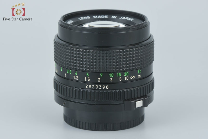 Canon New FD 50mm f/1.4