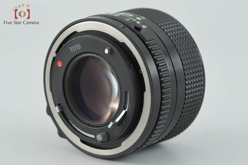 Canon New FD 50mm f/1.4