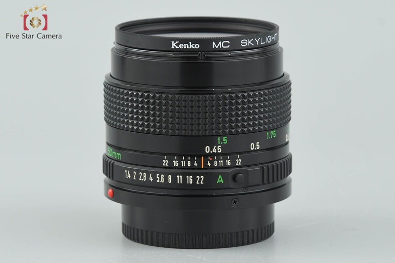 Canon New FD 50mm f/1.4