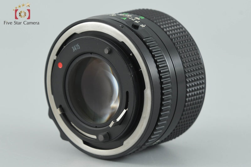 Canon New FD 50mm f/1.4