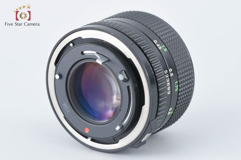 Canon New FD 50mm f/1.4