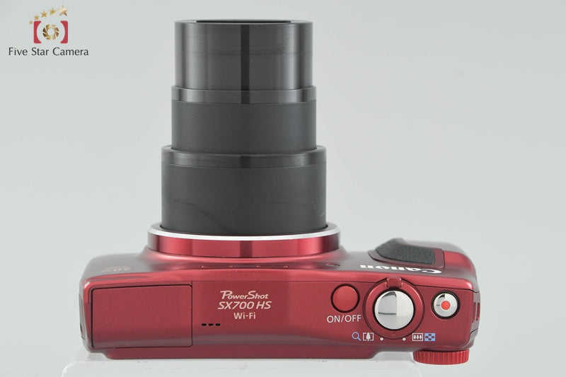 Canon PowerShot SX700 HS Red 16.1 MP Digital Camera