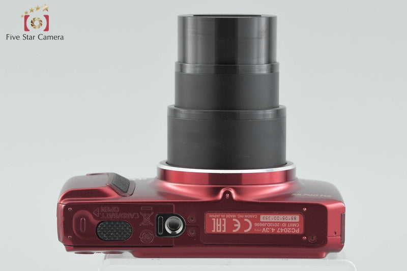 Canon PowerShot SX700 HS Red 16.1 MP Digital Camera