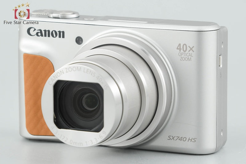 Canon PowerShot SX740 HS Silver 20.3 MP Digital Camera