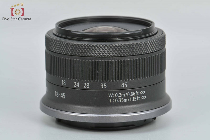 Canon RF-S 18-45mm f/4.5-6.3 IS STM