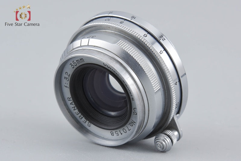 Canon Serenar 35mm f/3.2 L39 LTM Leica Thread Mount + 35mm Viewfinder