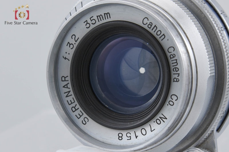 Canon Serenar 35mm f/3.2 L39 LTM Leica Thread Mount + 35mm Viewfinder