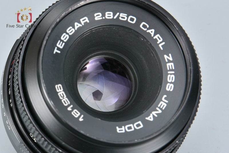 Carl Zeiss JENA DDR TESSAR 50mm f/2.8 M42 Mount