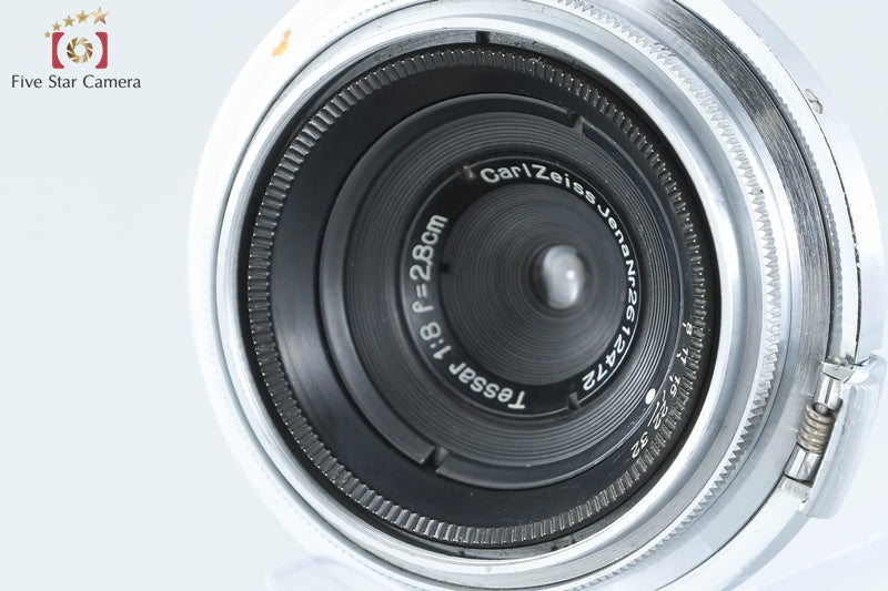 Carl Zeiss Jena Tessar 28mm f/8 for Contax Mount
