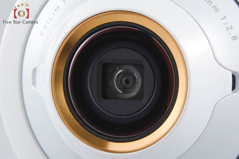 CASIO EXILIM EX-FR100L White 10.2 MP Digital Camera