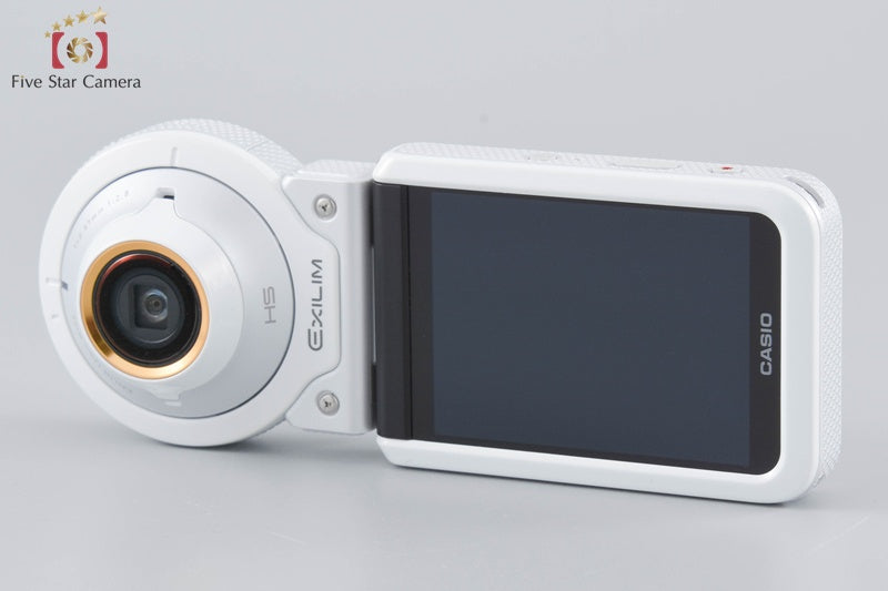 CASIO EXILIM EX-FR100L White 10.2 MP Digital Camera