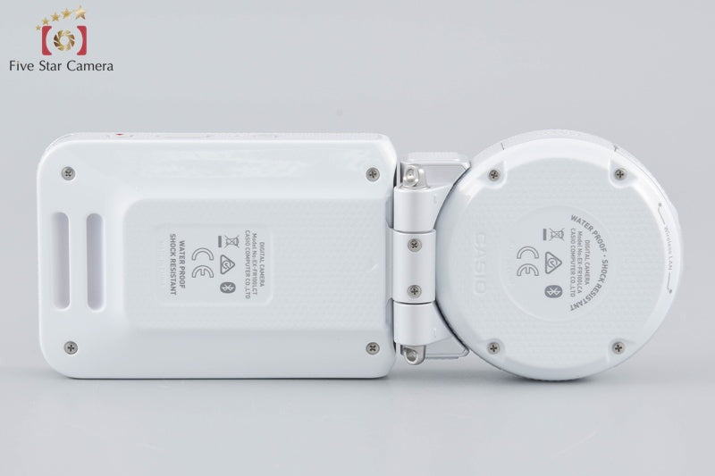 CASIO EXILIM EX-FR100L White 10.2 MP Digital Camera