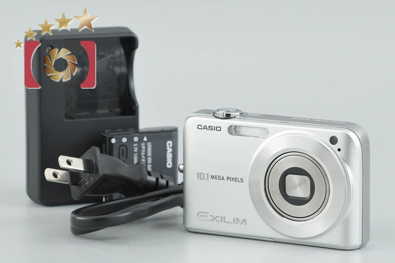 Casio EXILIM ZOOM EX-Z1050 Silver 10.1 MP Digital Camera