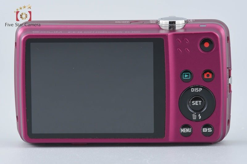 Casio EXILIM EX-Z550 Red 14.1 MP Digital Camera