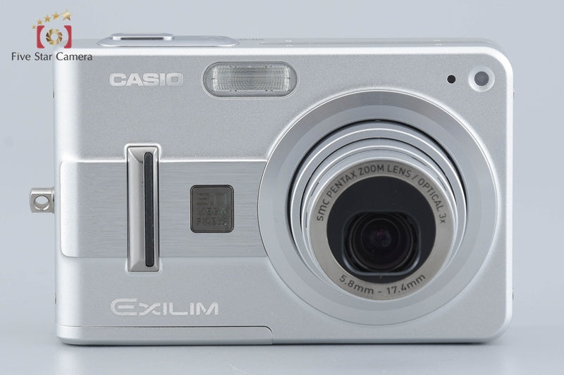 Casio EXILIM EX-Z57 Silver 5.0 MP Digital Camera w/ Box