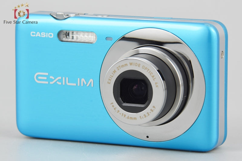 Very Good!! Casio EXILIM EX-Z800 Hawaiian Blue 14.1 MP Digital Camera w/ Box