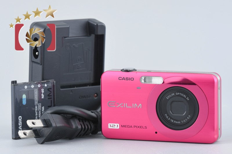 Casio EXILIM EX-Z90 Pink 12.1 MP Digital Camera