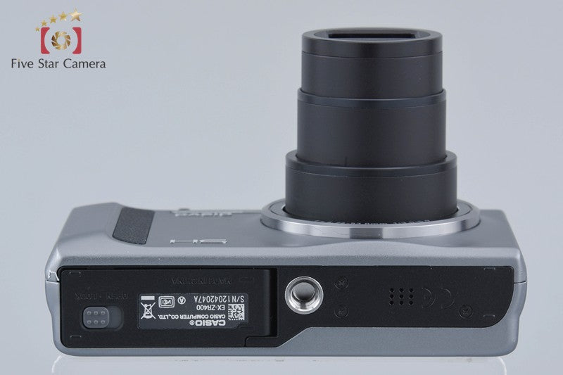 Casio HIGH SPEED EXILIM EX-ZR400 Silver 16.1 MP Digital Camera