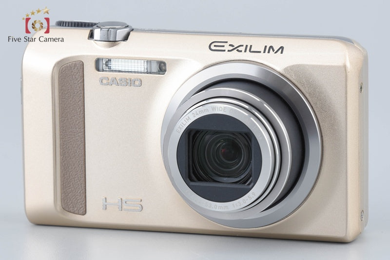 Casio HIGH SPEED EXILIM EX-ZR500 Gold 16.1 MP Digital Camera