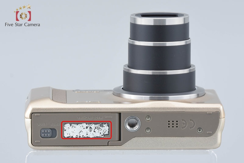 Casio HIGH SPEED EXILIM EX-ZR500 Gold 16.1 MP Digital Camera