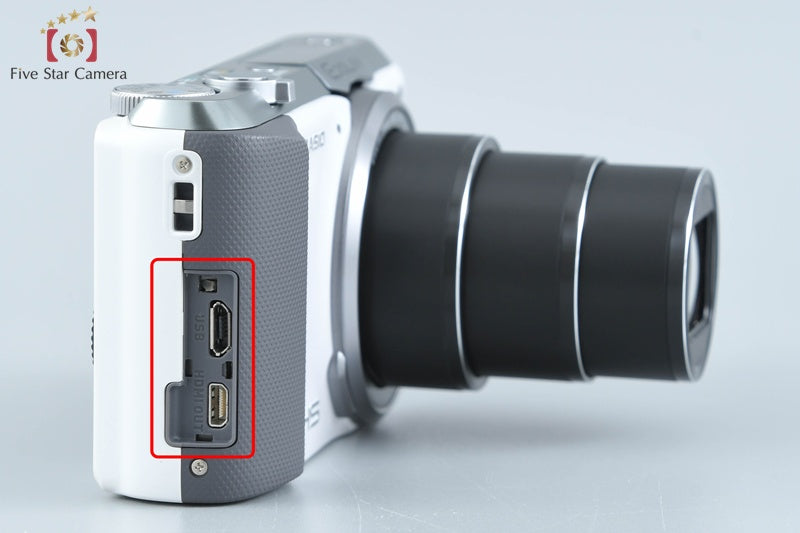 Casio HIGH SPEED EXILIM EX-ZR700 White 16.1 MP Digital Camera