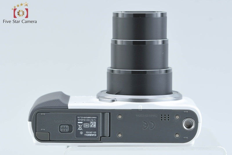 Casio HIGH SPEED EXILIM EX-ZR700 White 16.1 MP Digital Camera