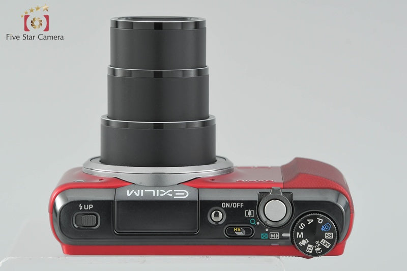 Casio HIGH SPEED EXILIM EX-ZR800 Red 16.1 MP Digital Camera w/ Box