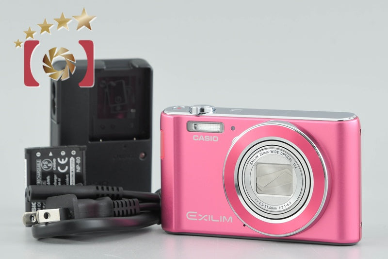 Casio EXILIM EX-ZS210 Pink 16.1 MP Digital Camera