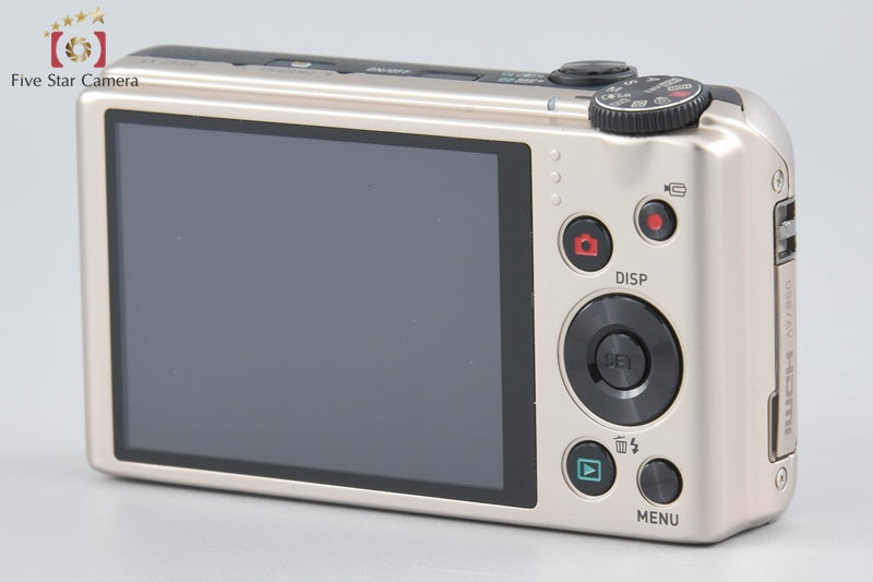 Casio HIGH SPEED EXILIM EX-ZR300 Gold 16.1 MP Digital Camera w/ Box