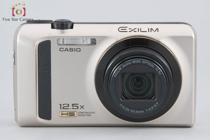 Casio HIGH SPEED EXILIM EX-ZR300 Gold 16.1 MP Digital Camera w/ Box