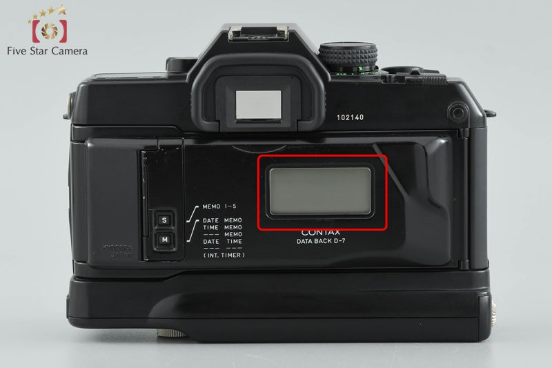 CONTAX 167MT 35mm SLR Film Camera Body w/ P-5 AA Battery Holder
