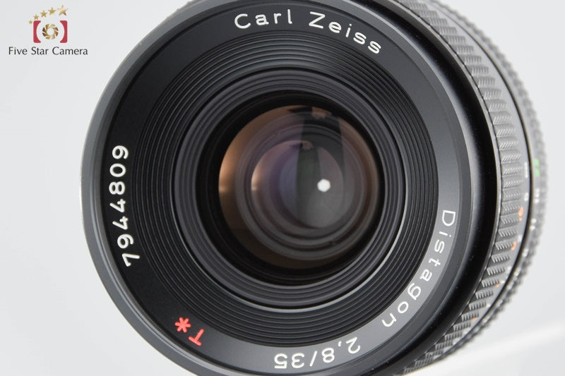 Near Mint!! CONTAX Carl Zeiss Distagon 35mm f/2.8 T* MMJ w/ Box